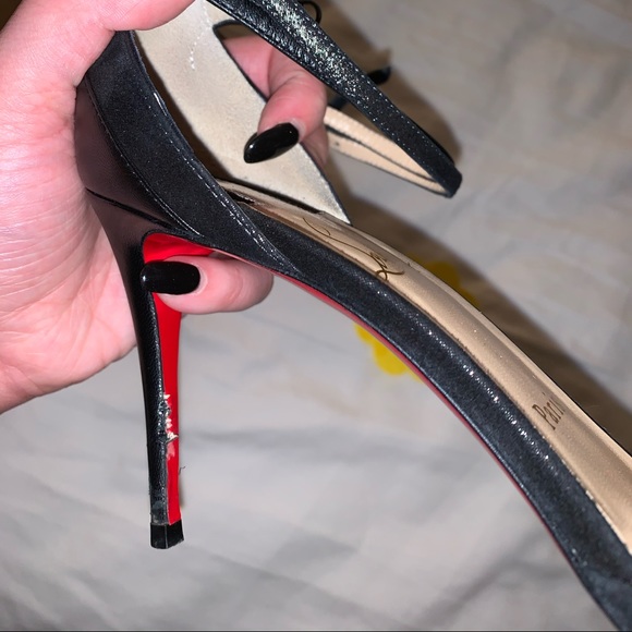 Christian Louboutin Uptown Double Leather Pumps - Picture 7 of 8